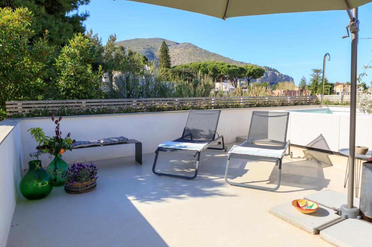 Domia Boutique Hotel E Cucina Mondello Eksteriør bilde